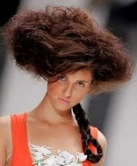 Model Shows New Category 3 Hurricane Hairstyle