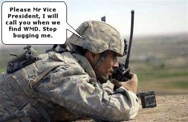 Why Is Dick Cheney So Quiet? He's Still Searching For WMD