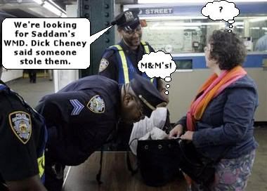 New York Police Search Commuter Bags for WMD