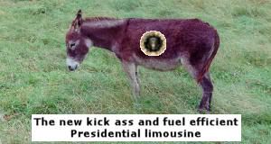 Bush Unveils His New Fuel Efficient Presidential Limo