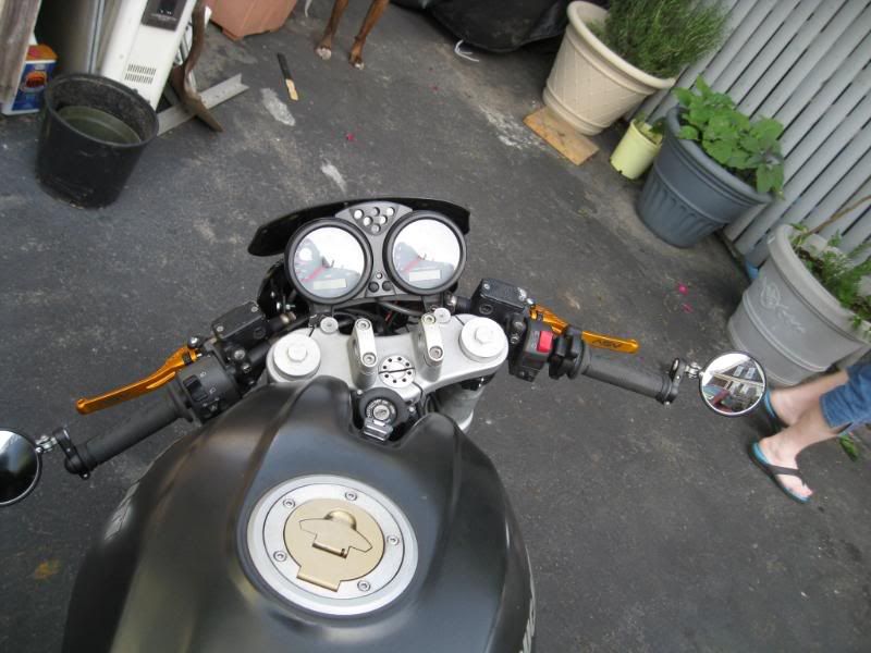 brake light always on after headlight/blinker changed Ducati Monster