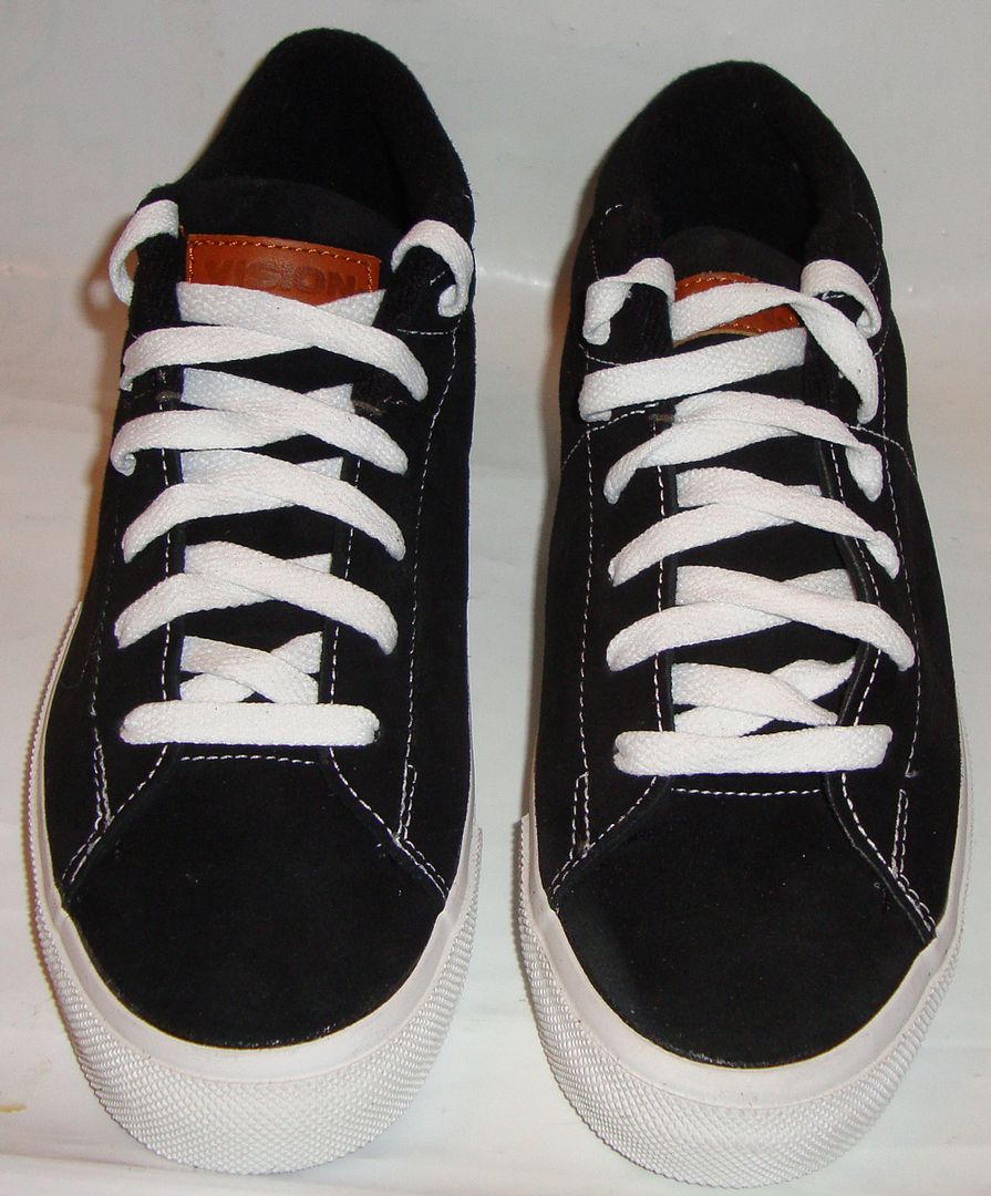 VISION STREET WEAR Skateboard Shoes VULCAN II 11 UK Black Old School