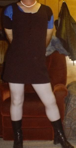 Minidress - Vintage Blue - Front