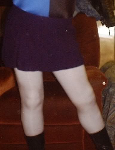 Blue Knit Mini - No Tag - Front
