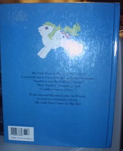 Book - MLP - Baby Firefly's Adventure - Back