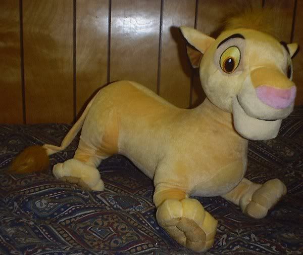 Plush Giant Simba - Front