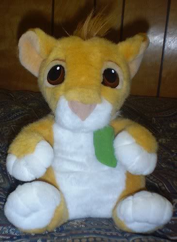 Plush Talking Simba - Front
