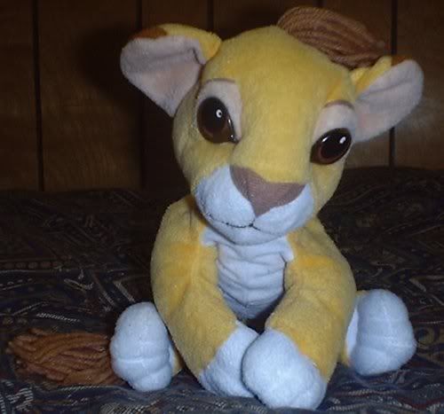 Plush Floppy Simba - Front