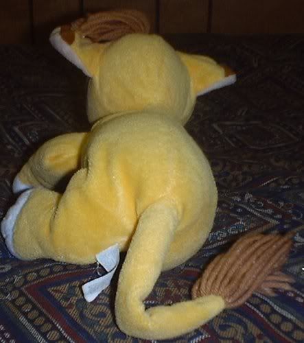 Plush Floppy Simba - Rear