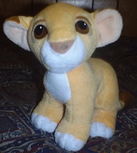 Plush Little Simba - Front