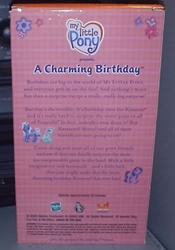 VHS - MLP - Charming Birthday