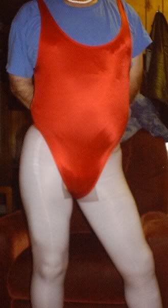Red Swimsuit - Cole - Front