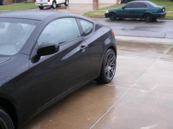 Hyundai Genesis Coupe Black Rims. F14#39;s on Black Coupe