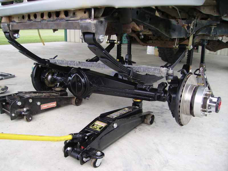 Front axle swap toyota