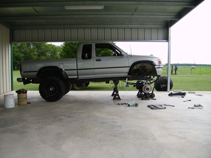 86 toyota pickup solid axle swap #3