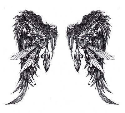 angel wings tattoo designs