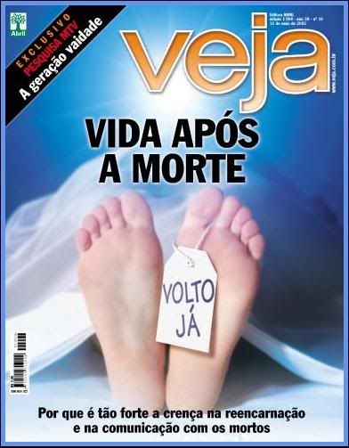 Capa da Revista Veja, de Maio de 2005