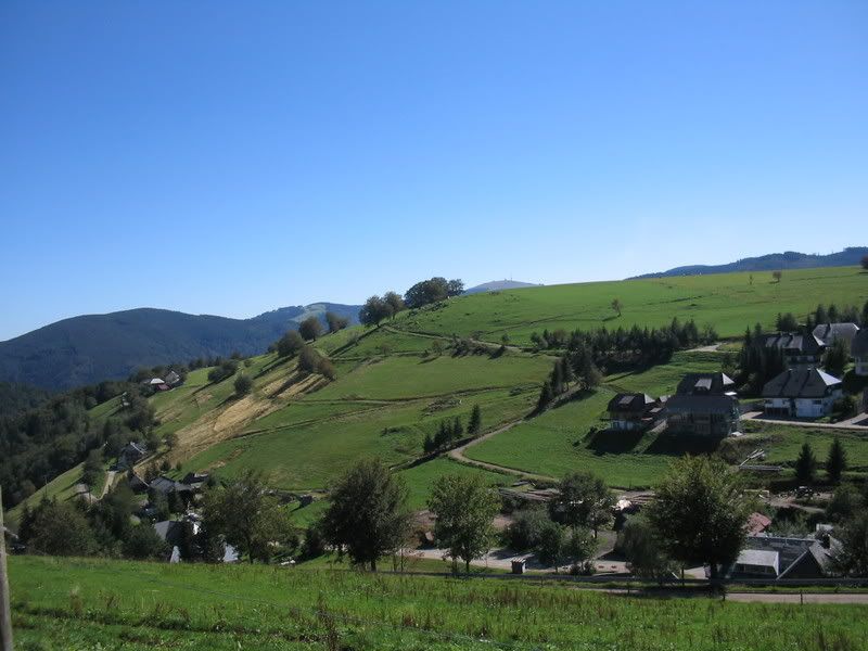 Landscape at the level of the farmhouse