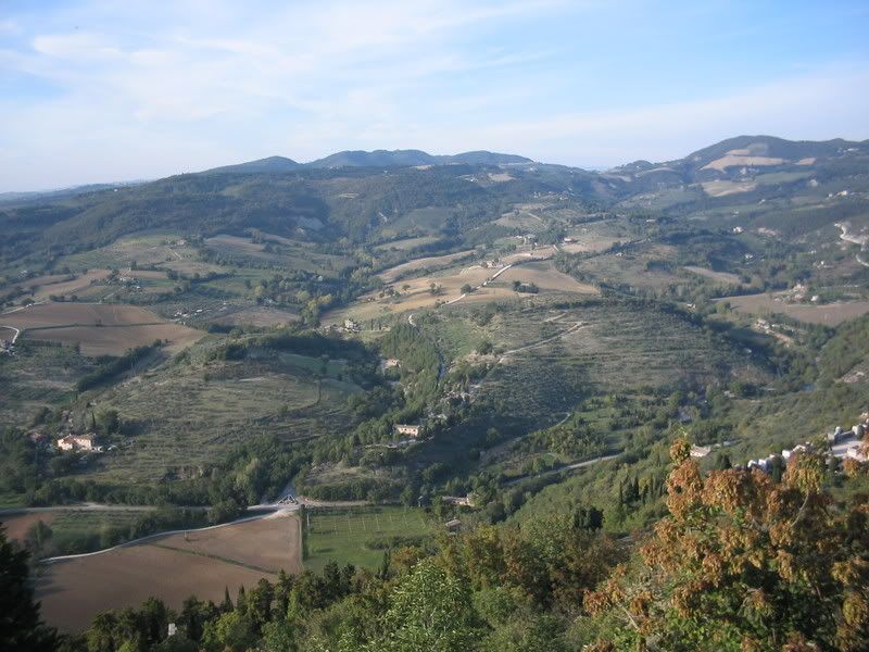 the countryside near Assisi