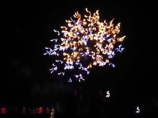 fireworks on 23 Oct