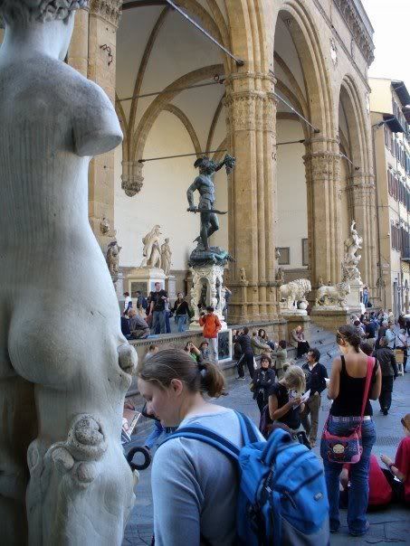 me near the Uffizi in Florence