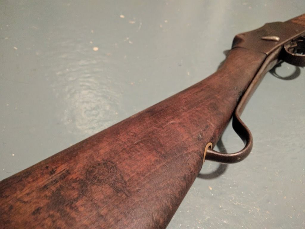 Cleaning a Nepalese cache British MartiniHenry rifle.