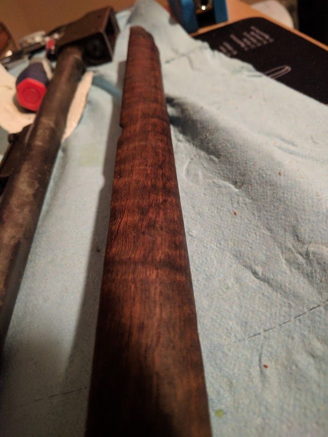 Cleaning a Nepalese cache British MartiniHenry rifle. Page 1
