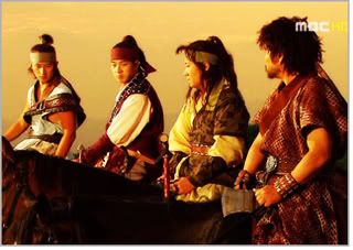Jumong and his jie pai brothers