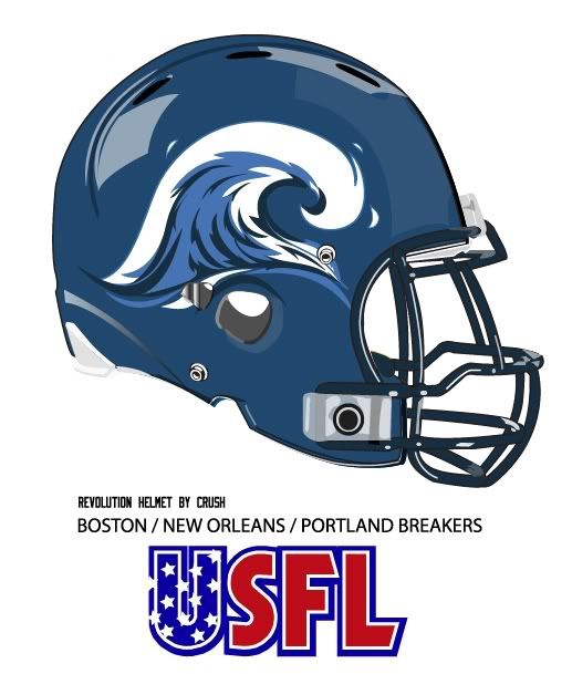 USFL (Boston/N.O./Portland Breakers) Concepts Chris Creamer's