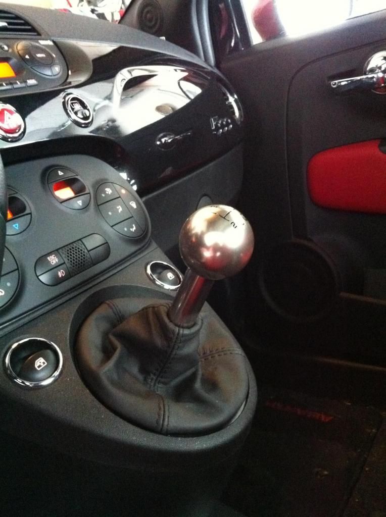 New shift knob