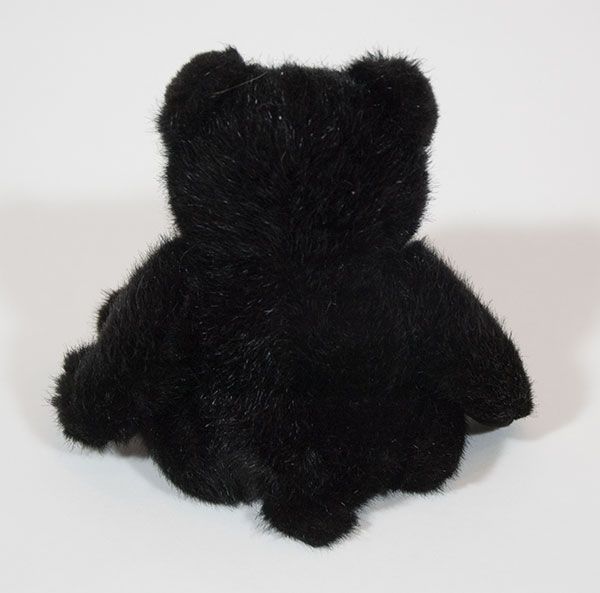 black stuffed teddy bear