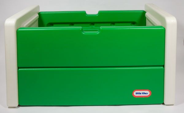 little tikes toy box blue and green