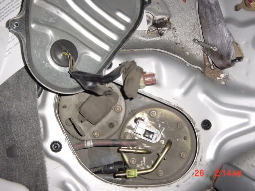 1995 Honda accord fuel filter removal #5