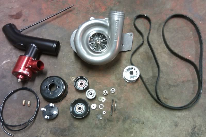 For Sale Procharger D1SC, Race bypass, complete 8 rib setup, IW OD