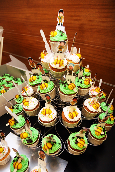 Luxury Jungle Cupcake Toppers