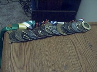 some old baseball medals xD