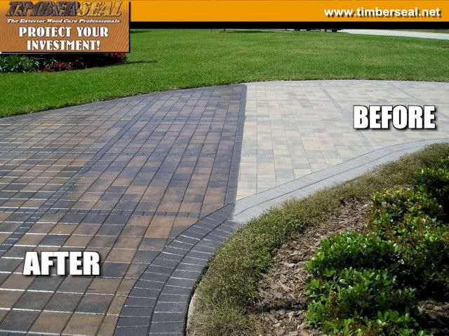 $25 off Paver Cleaning and Sealing
