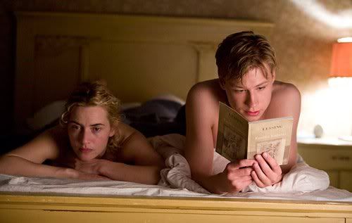 David Kross and Kate Winslet in The Reader