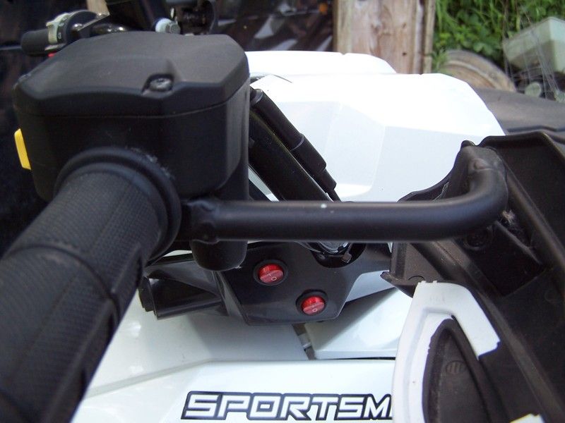 2008 polaris sportsman 500 HO EFI 4x4 REAR SHOCK #22