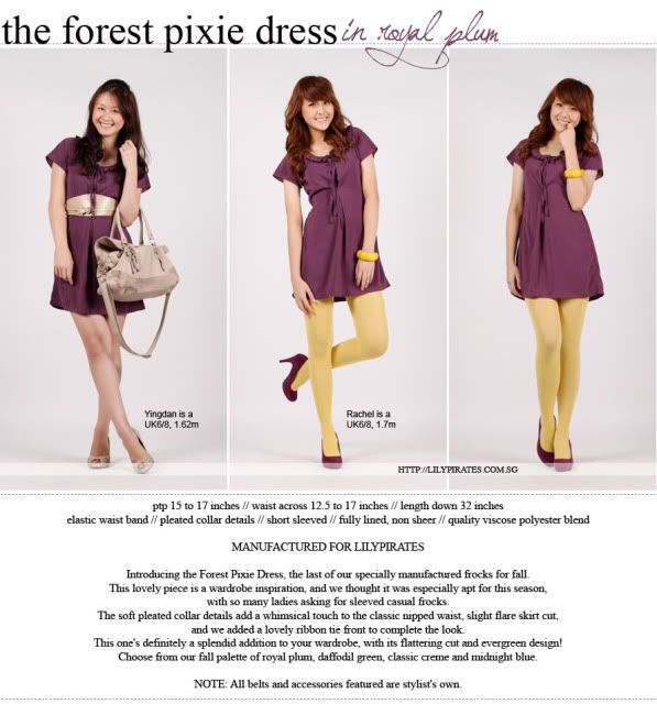Lilypirates Forest Pixie Dress