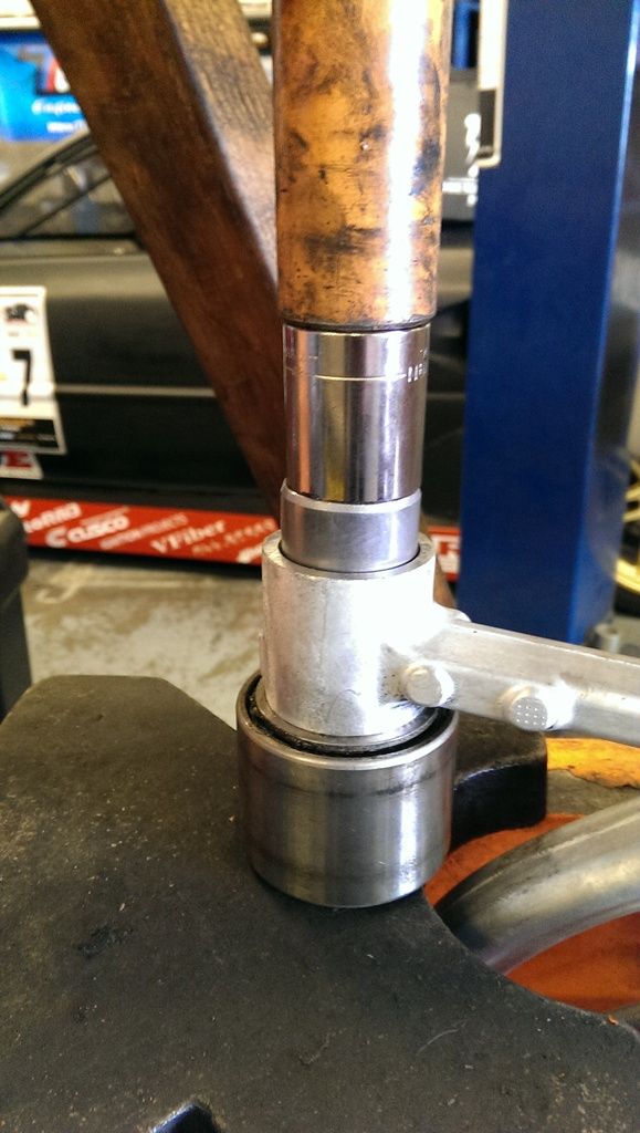 DIY Remove Control Arm Bushing (Front) Aluminum Subaru Impreza