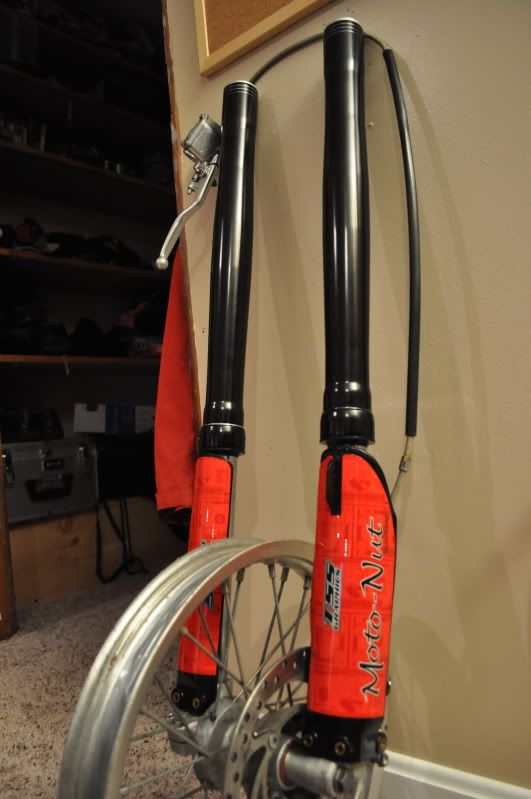 Ktm 65 forks smoking deal!