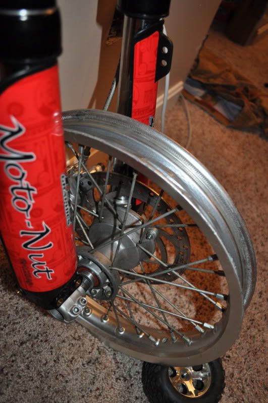 Ktm 65 forks smoking deal!