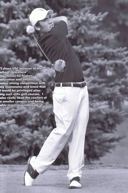 From USC Trojan Men's Golf Media Guide From USC Trojan Men's Golf Media Guide