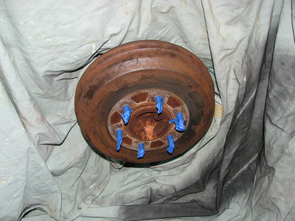 How To Paint Drum Brake Housings Chevrolet Colorado & GMC Canyon Forum