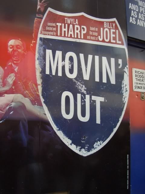 Billy Joel's Broadway musical Movin' Out was SO COOL! Pictures, Images and Photos