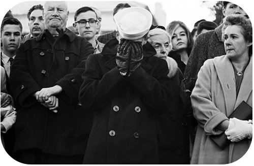 president kennedy funeral. Mourners at President