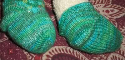 Handdyed Sock Yarns at The Fuzzy Peach