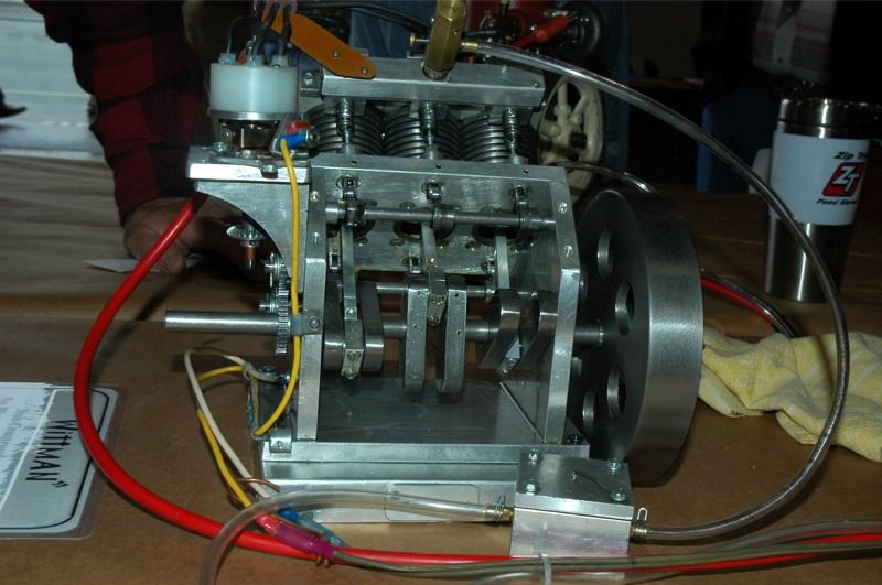 Miniature scratch built model engine show, (these little engines