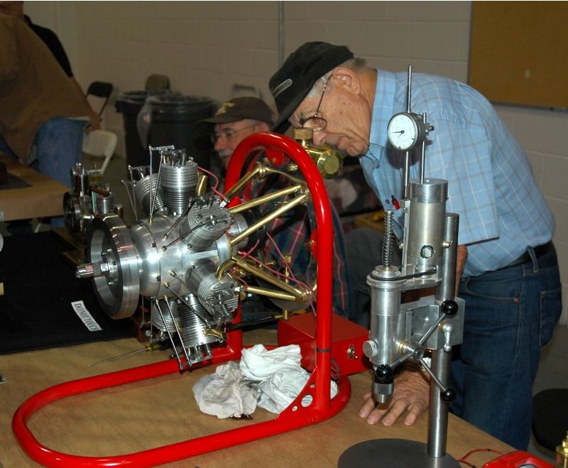 Miniature scratch built model engine show, (these little engines